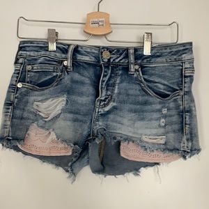American Eagle Super Stretch Denim Shorts